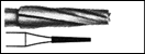 CARBIDE - Fissure, Tapered Long Bur