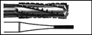CARBIDE - Fissure, Cross Cut Small Long Bur