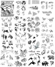 Art Patterns for Carving - Book 1 