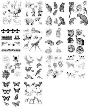 Art Patterns for Carving - Book 2 