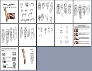 Art Patterns & tutorial for Walking Sticks 