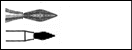 MM-21 Diamond- Sharp Edge, small (889.21)  